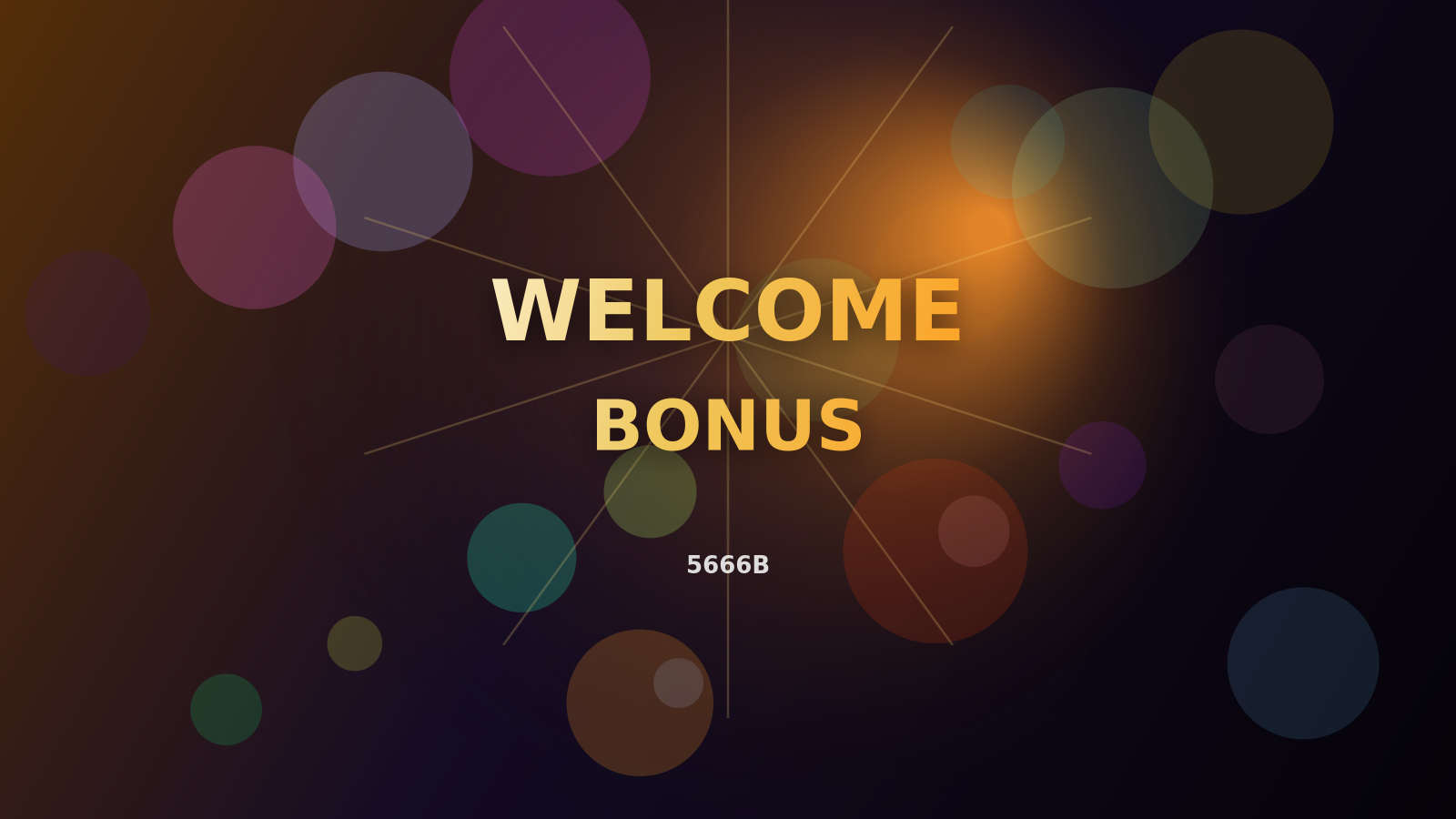 Claim your welcome bonus